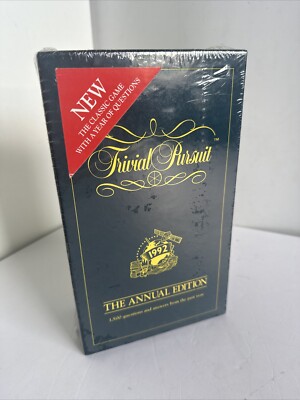 Trivial Pursuit The Annual Edition 1992 - NEW AND SEALED