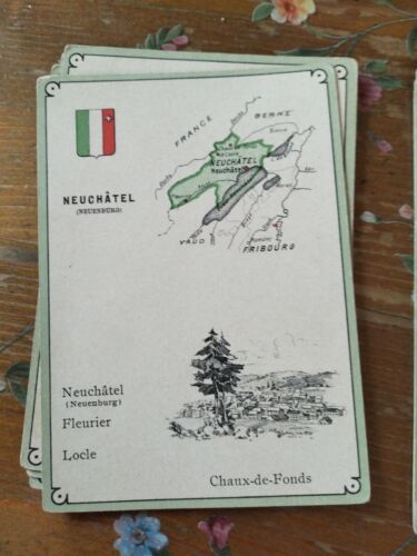 Juego de cartas muy antiguo - Suiza - Jeu Des Cantons - Juego Cantons, 2. Edición - Imagen 18 de 22