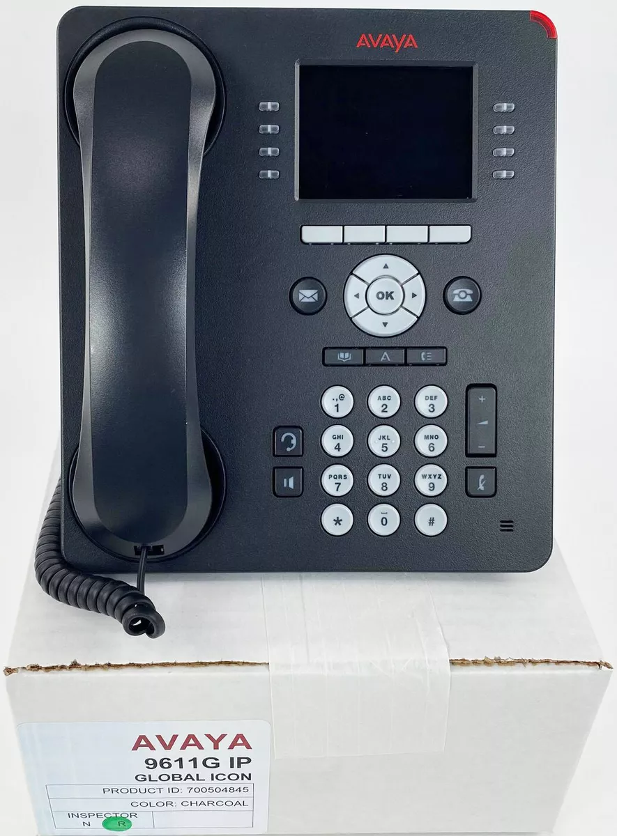 Avaya 9611G Gigabit IP Phone Global 700504845 Refurbished