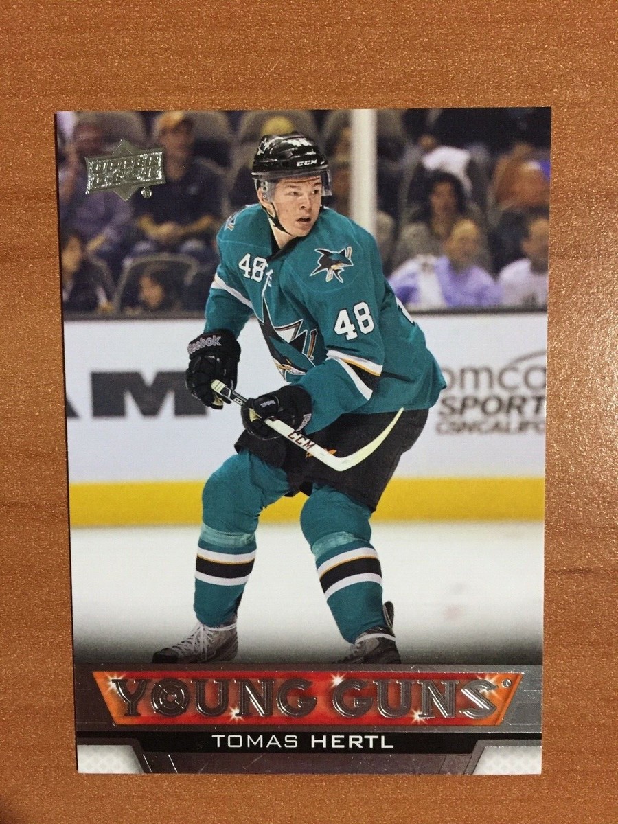 2013-14 UD Upper Deck Tomas Hertl Young Guns YG Rookie RC #248 San