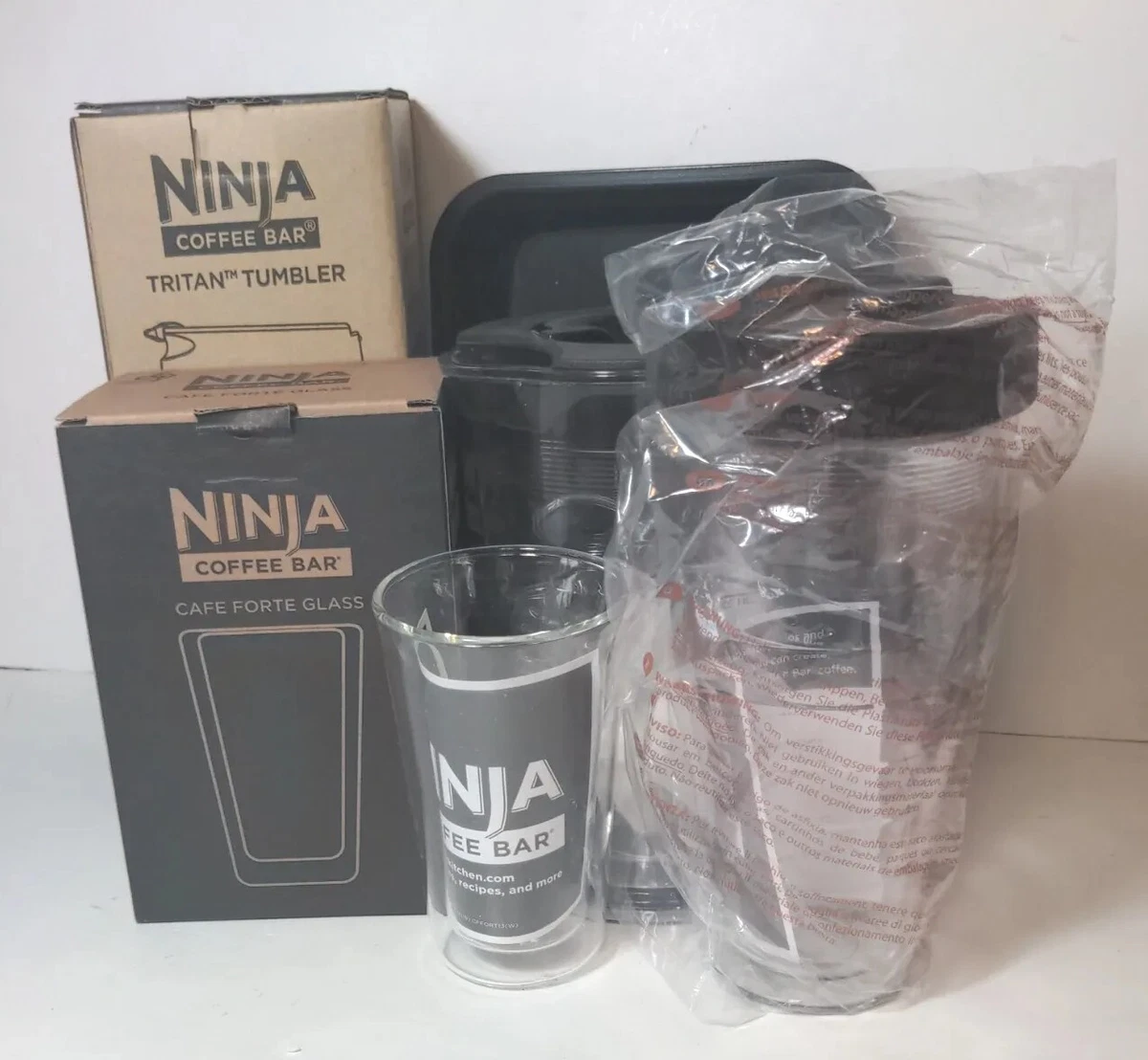 Ninja Coffee Bar Accessories Tumbler Tray Tumbler Tristan Forte Pitcher Lot