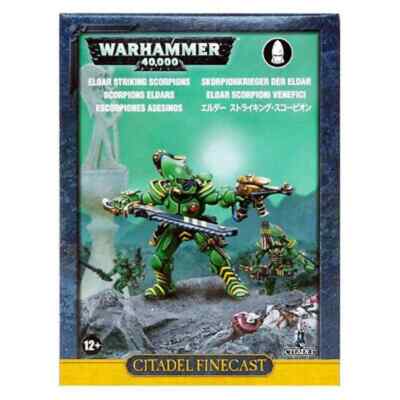 Warhammer 40k - Striking Scorpions - Finecast - OOP Brand New in Box Aeldari