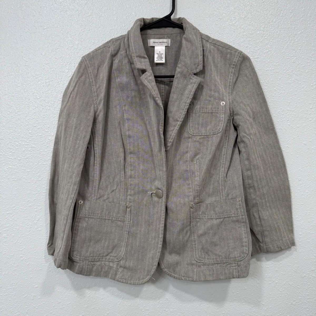 Isaac Mizrahi Women's Herringbone Coats, Jackets & Vests for Women