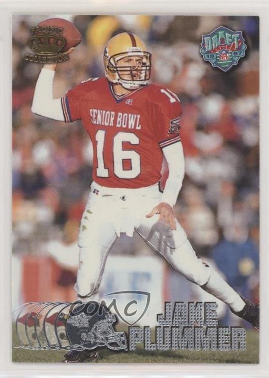 1997 Pacific Crown Collection Silver Jake Plummer #442 Rookie RC c6i
