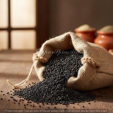 Organic Black Seeds Whole - Premium Kalonji  Nigella Sativa JaipurSpiceAtelier