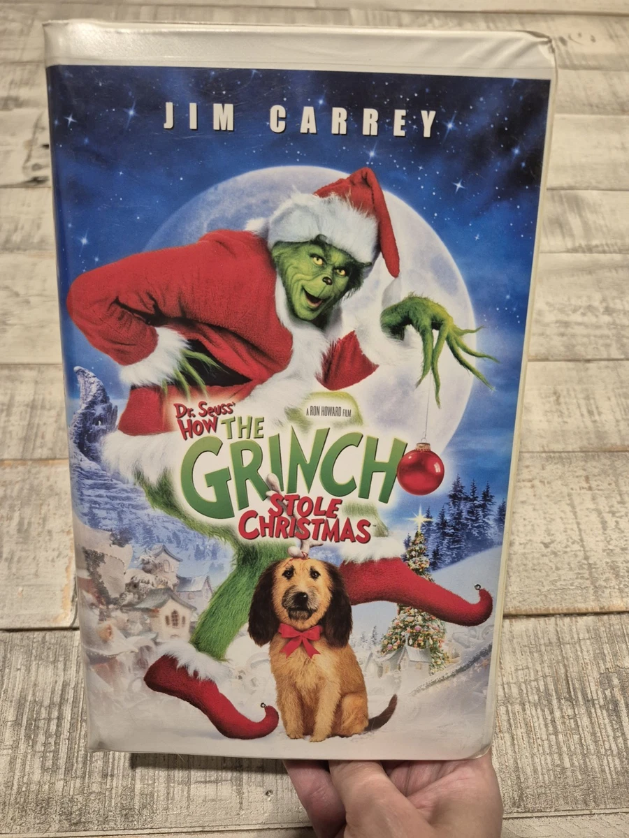 How the Grinch Stole Christmas (2000 film) VHS Tapes for sale | eBay