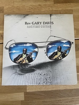 REV. GARY DAVIS. RAGTIME GUITAR. LP TRA 244 TRANSATLANTIC RECORDS 1971