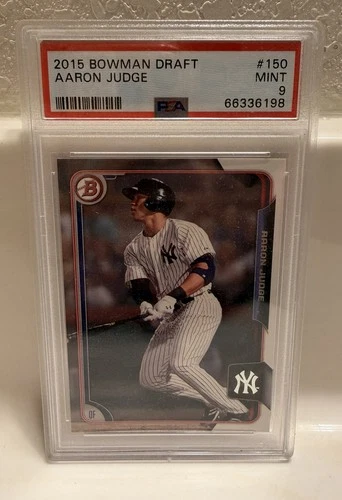 2015 Bowman Draft Aaron Judge Yankees PSA 9!!!! #150!!!