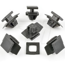 10x Radlauf Befestigungs Clip mit Dichtung für Honda | 91513-T0A-A01