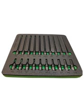 20PCS Long & Short Impact Hex Sockets Set 1/4" Drive H2-H9 Long & H2-H9 Short