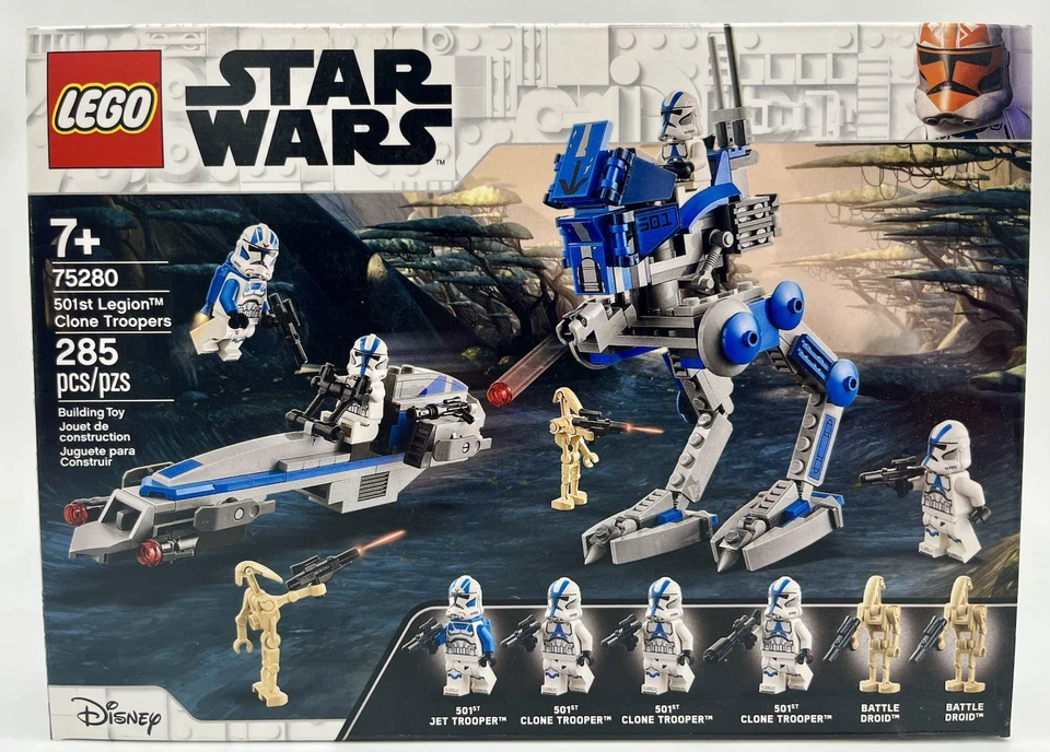 Star Wars awesome LEGO trio - 75298, 75258, & 75280 - Anakin, Clone Troopers - Image 2 of 4