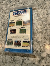 Joe Montana's NFL Football (Sega CD, 1993) Loads But Doesn&rsquo;t Play Work CIB