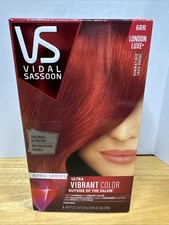 New Vidal Sassoon Pro Series, 6RR Runway Red 1 Kit Lasts Up To 8 Weeks Sealed