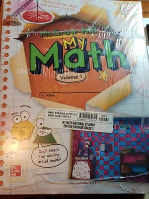 My Math, Grade 3, Vol. 1  & Vol 2 Elementary Math Connects NEW