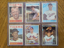 Topps Baseball Card Lot (6)- Mike McCormick, John Kennedy, Jerry Lumpe, Jim Kaat