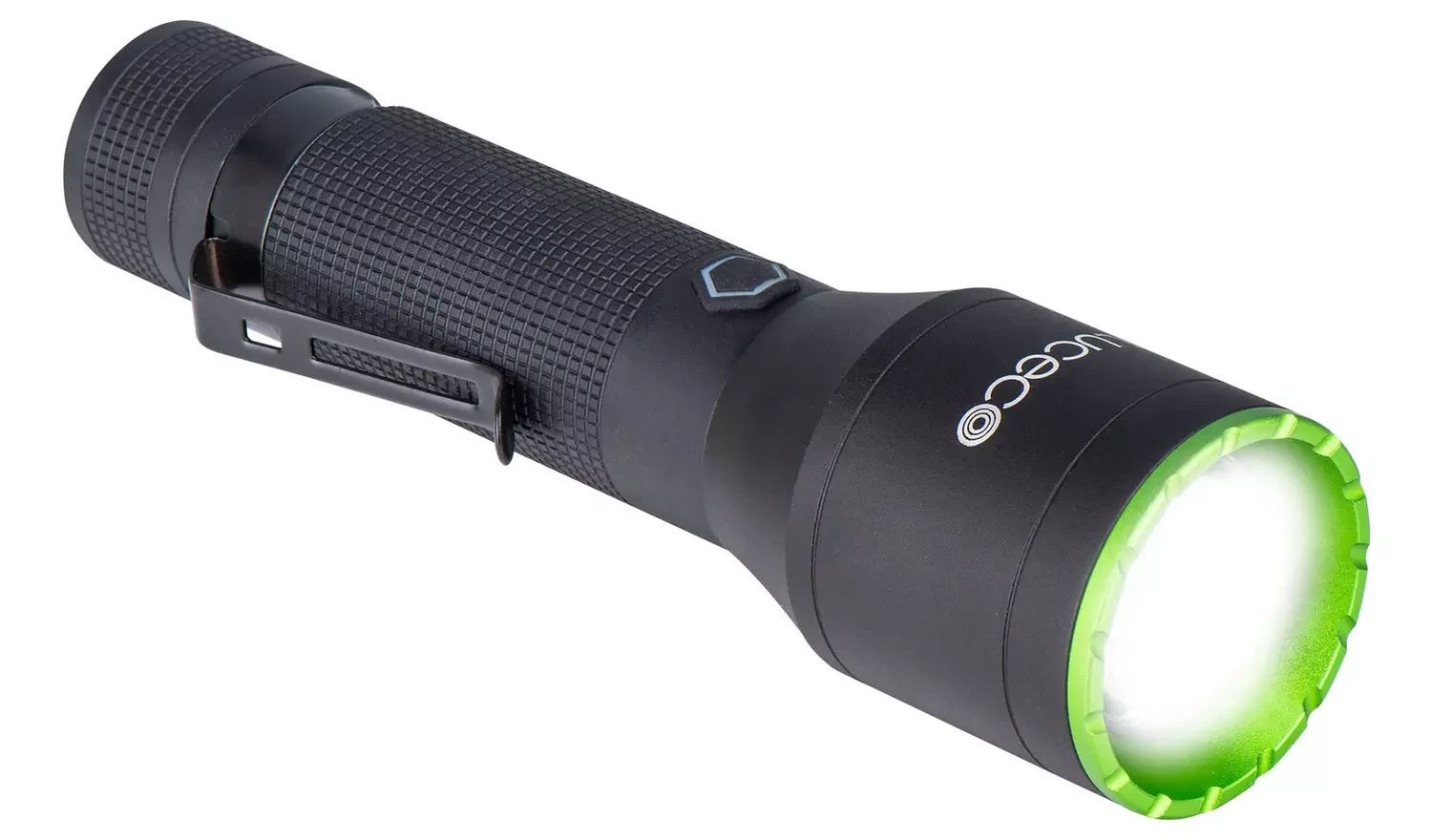 Luceco LED Rechargeable 9W Hand Torch Multi Focus - 1000 Lumens - IP44