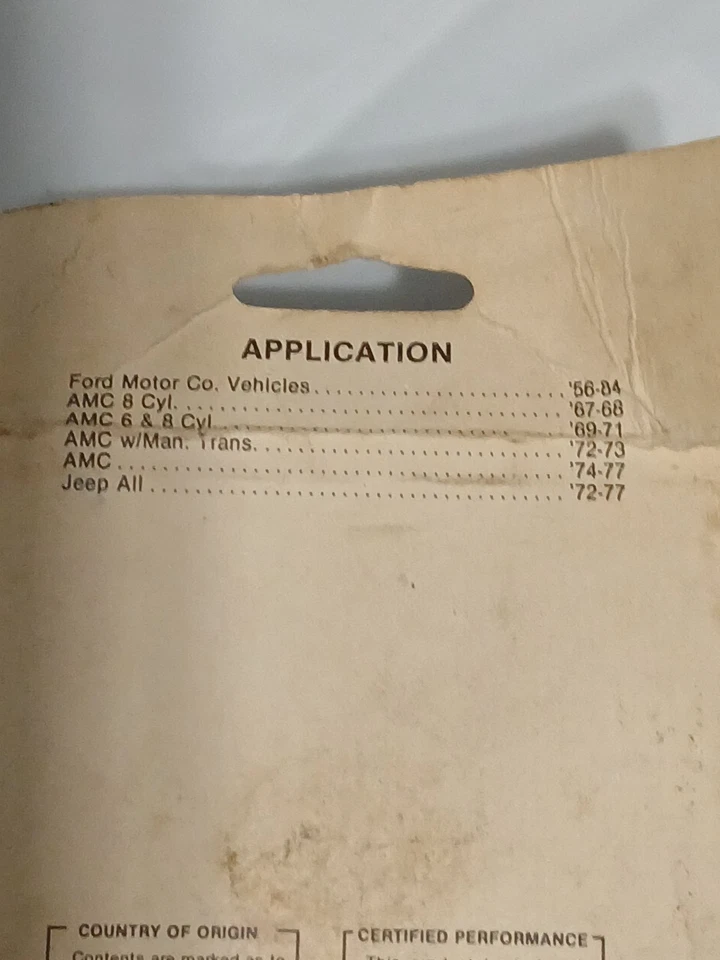 NOS WELLS F496BP 1956-84 FORD 1967-77 AMC JEEP 1972-77 SOLENÓIDE DE PARTIDA - Imagem 4 de 4