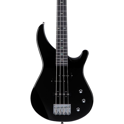 Mitchell MB100 ShortScale Solidbody Electric Bass Guitar Black