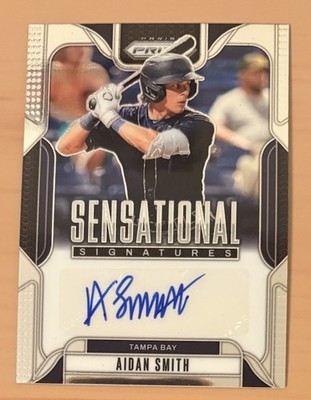 2025 Panini Prizm Baseball Aidan Smith Sensational Signatures #SS