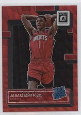 2022 Panini Donruss Optic Rated Rookie Red Wave Prizm Jabari Smith Jr #240 ne1