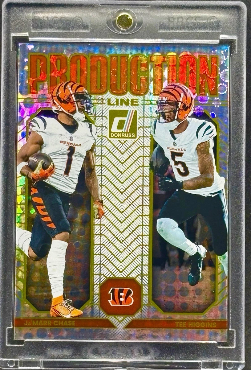 NFLカード Tee Higgins 世界1枚限定パッチカード含む3枚セット NFLカード Tee Higgins 世界1枚限定パッチカード含む3枚セット NFL