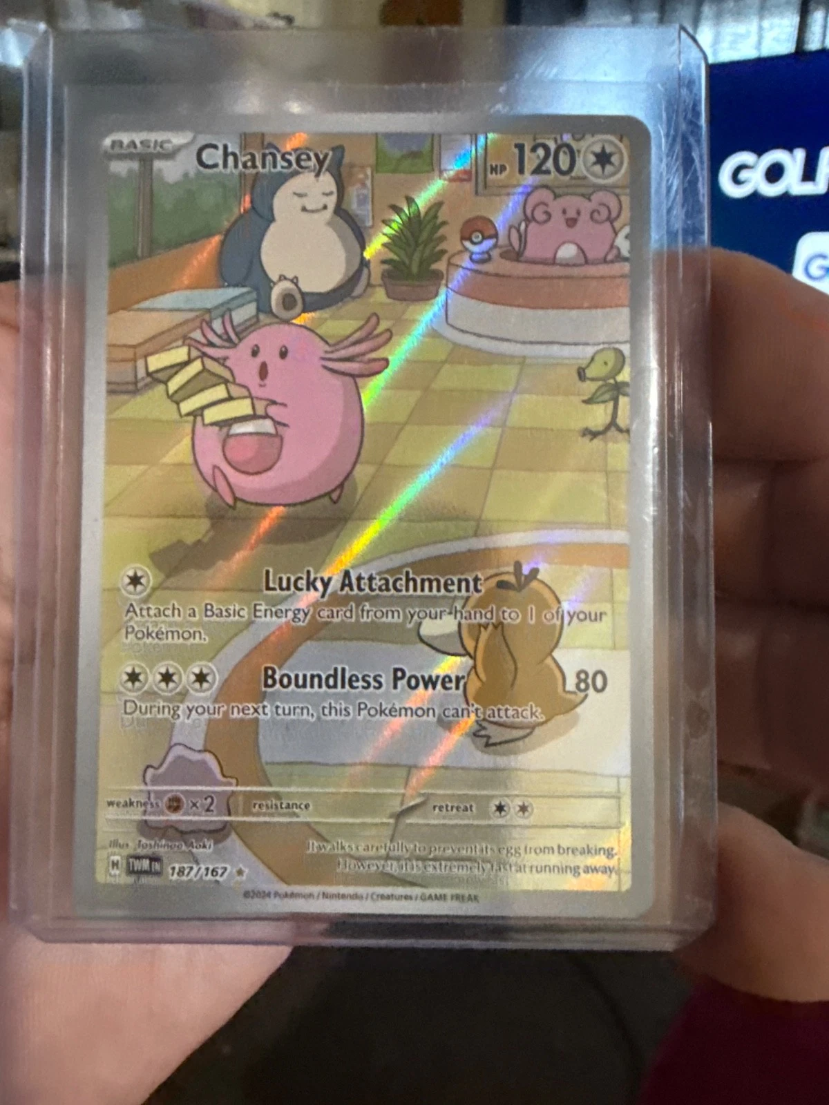 Chansey 187/167 Sv06: Twilight Masquerade Holo