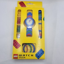 RARO OROLOGIO LEGO VINTAGE 1997 SYSTEM MASTER CRIVAL SWISS JAPAN MADE USATO