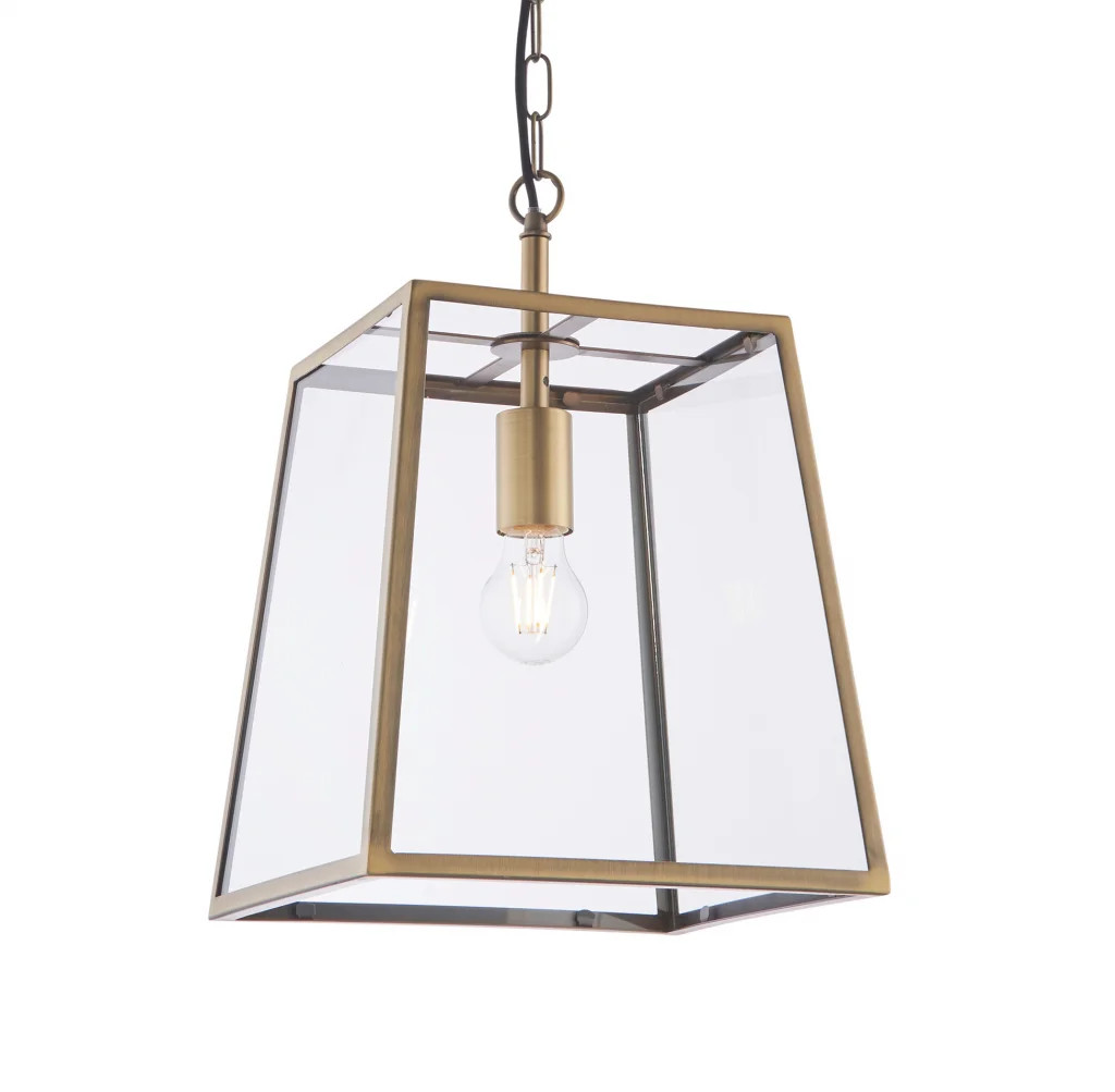 Ceiling Light Brass Hurst Antique Endon 95835