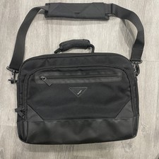 Targus Laptop Bag Black 15.6" Classic Slim Briefcase Messenger Bag Crossbody