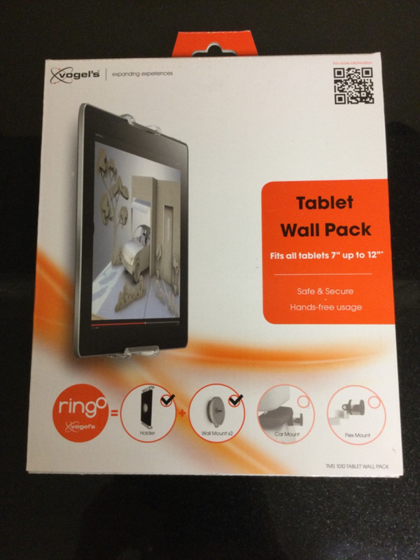 Vogel's TMS1010 Tablet Wall Pack Tablet Holder (7” Up To 12”) #8371010 Euro Look