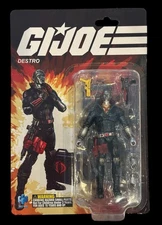 Hiya Toys Exquisite G.I.Joe Destro 1/18 3.75” Action Figure - US SELLER!
