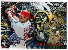 1995 Stadium Club Ring Leaders #18 Members Only Will Clark Texas Rangers