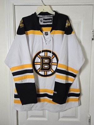 Reebok Boston Bruins White Jersey Mens Size XL NHL Hockey #8 Kelley