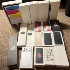 Lot Of 16 EMPTY Apple Box Lot iPad iPhone Apple Watches Original Boxes Only