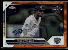 Willy Vasquez Chrome 2023 Orange Lava /25