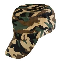 Camouflage MilitäRmüTze FüR Soldaten Ideal FüR Karneval Und Mottopartys