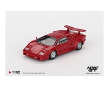 Mini GT 1:64 Lamborghini Countach 25th Anniversary Red