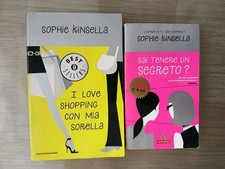 Coppia Libri S. Kinsella I LOVE SHOPPING CON MIA SORELLA, SAI TENERE UN SEGRETO?