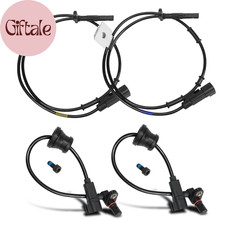 4PCS ABS Wheel Speed Sensor for 2010-2017 Chevrolet Equinox/Gmc Terrain, Front a
