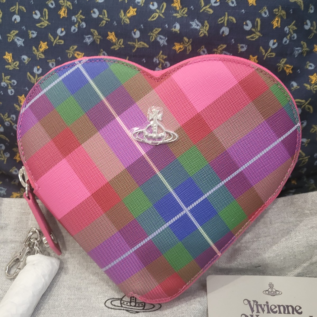 Vivienne Westwood Multicolor Heart Crossbody Bag | eBay