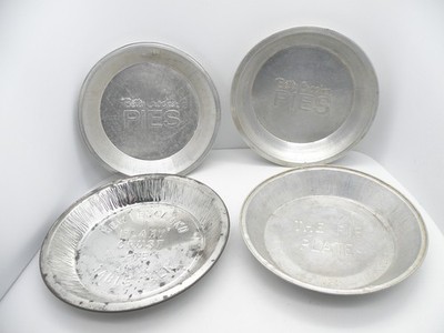 Mixed Lot 4 Vtg Pie Tins Betty Crocker Pies The Pie Plate New England Table Talk