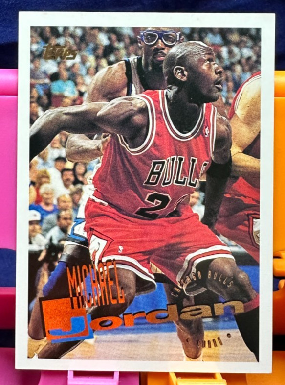 1995-96 Topps #277 - Michael Jordan - Bulls
