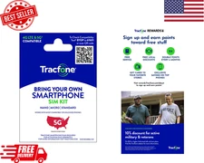 Tracfone Keep Your Own Phone Prepaid Activation 3-in-1 SIM Card Kit CDMA/GSM