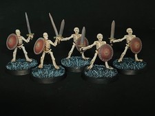 Reaper Dark Heaven Legends 06053 SKELETONS WITH SWORDS/SHIELDS 5 Painted