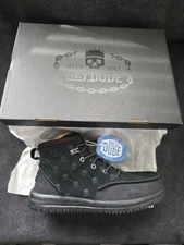 Hey Dude BRADLEY Jelly Roll  Size US M11 BNIB  SOLD OUT ONLINE ! BLACK SUEDE 🔥 