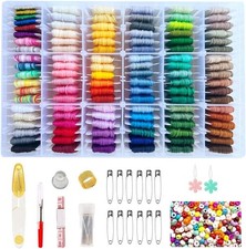 660Pcs Friendship Bracelet String Kit with Storage Box, Embroidery Floss Kit Inc
