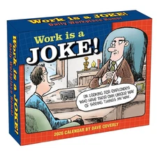 Sellers Publishing Work is a Joke! 2026 6.2" x 5.4" Box Calendar w
