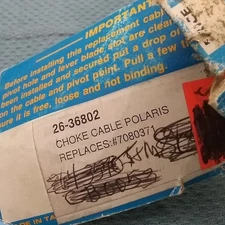 NEW EMGO 26-36802 CHOKE CABLE POLARIS 7080371 Trail Boss