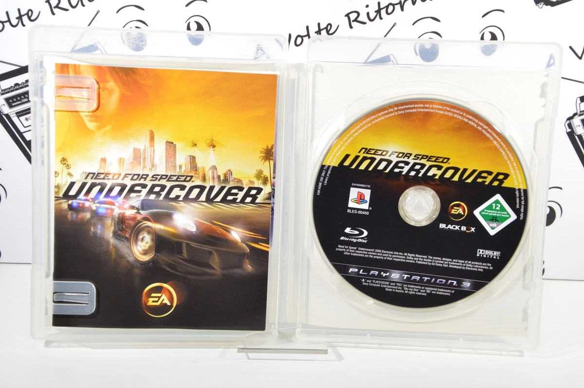 Need For Speed Undercover Playstation 3 12+ Videojuegos EA