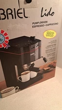 Briel Lido ES-15 Espresso Machine Coffee Cafe Brand New